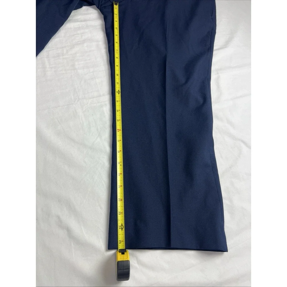 US Air Force USAF Current Issue Mens 33x25 Service Dress Blues Trousers 1620‎ A5